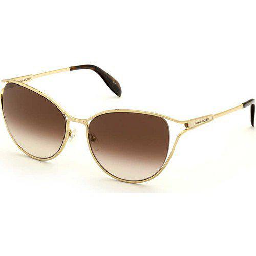 Alexander McQueen AM0194S 002 58Kadın Güneş Gözlüğü - Thumbnail