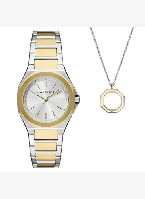 Armani Exchange AX7161SET Kadın Kol Saati ve Kolye Seti - 1