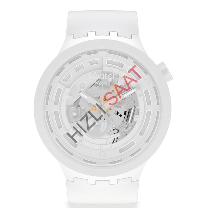 BIG BOLD CERAMIC C-WHITE SB03W100 KOL SAATİ - 1
