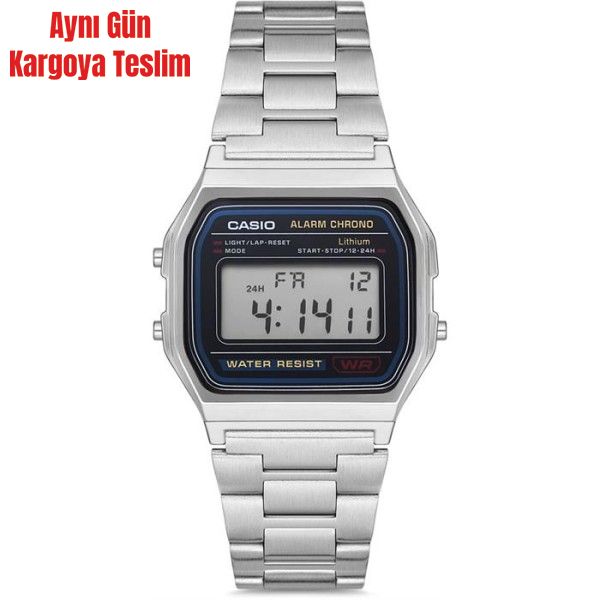 Casio A158WA-1DF Erkek Kol Saati - 2