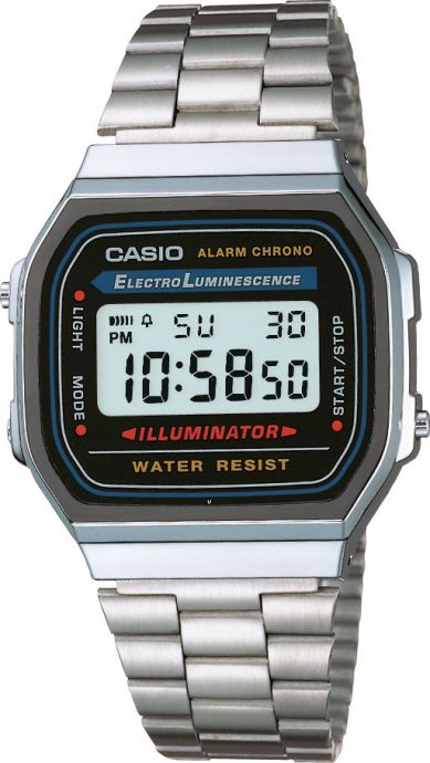 CASIO A168WA-1UWD ERKEK KOL SAATİ - 1