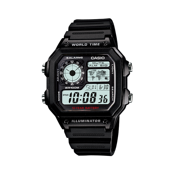 Casio AE-1200WH-1AVDF Erkek Kol Saati - 1