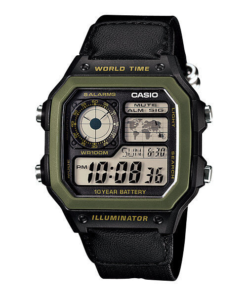 Casio AE-1200WHB-1BVDF Erkek Kol Saati - 1