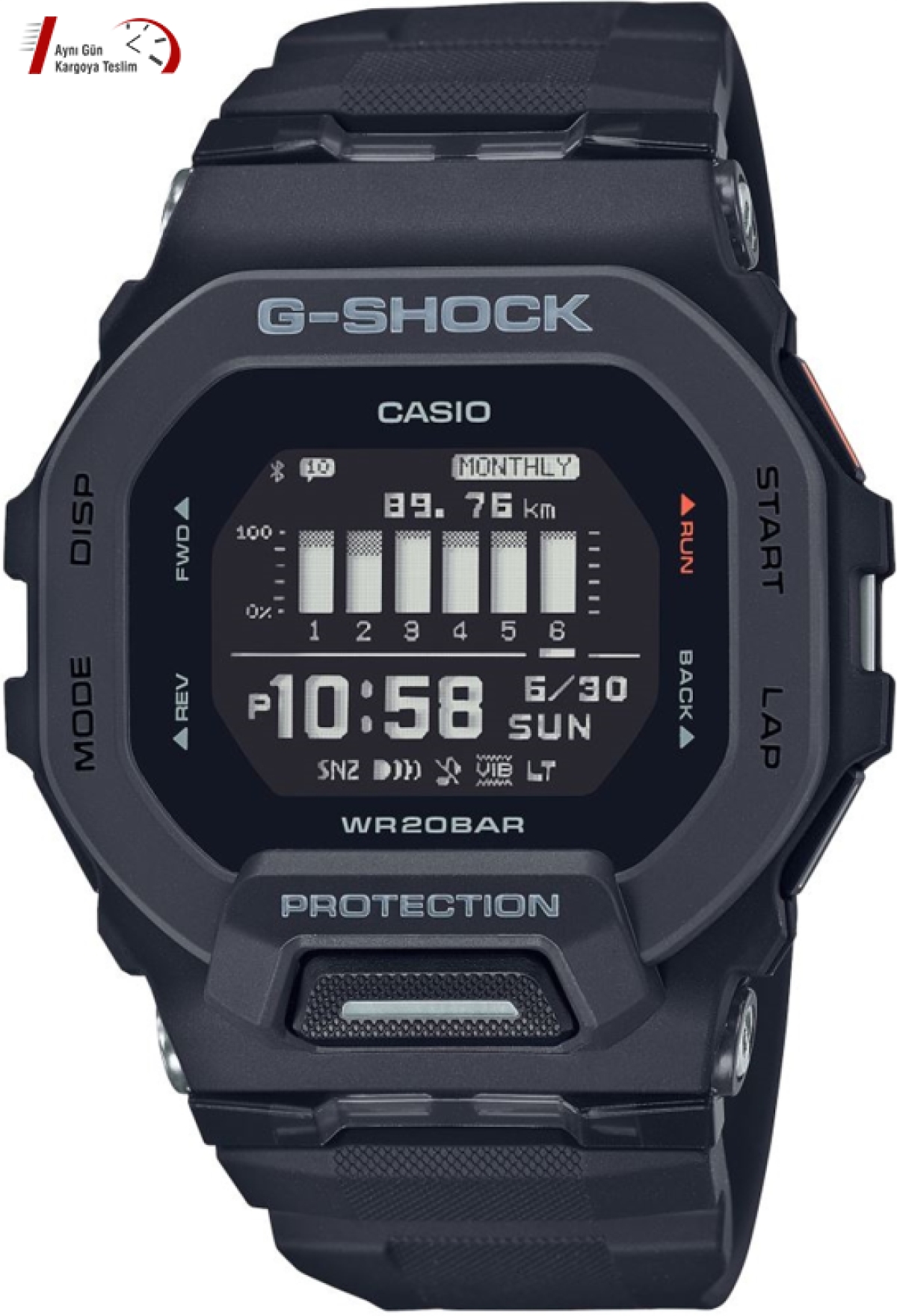 Casıo G-Shock GBD-200-1DR Kol Saati