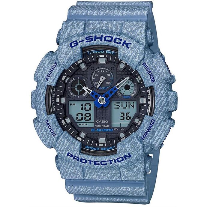 Casio GA-100DE-2ADR Erkek Kol Saati - 1