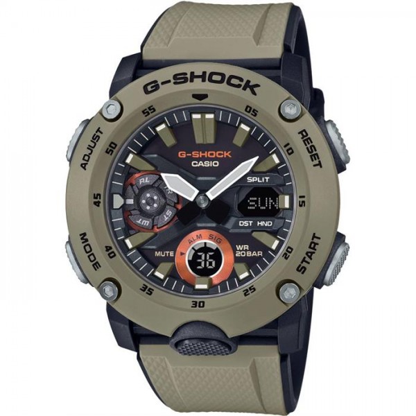 Casio GA-2000-5ADR Erkek Kol Saati - Casio