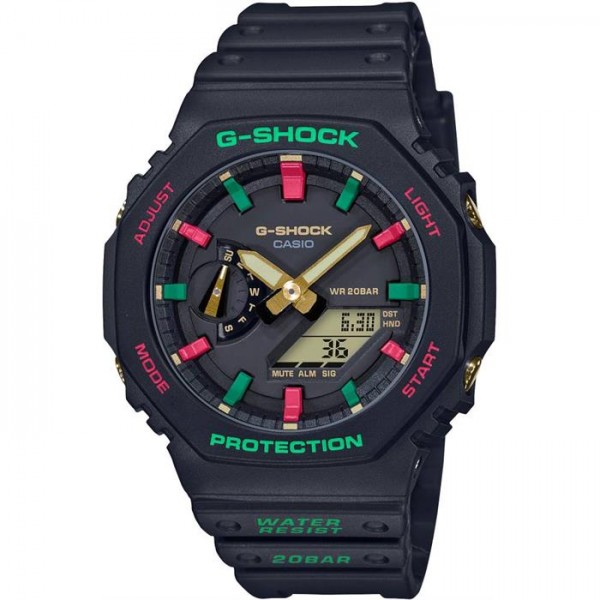 Casio GA-2100TH-1ADR Erkek Kol Saati - Casio