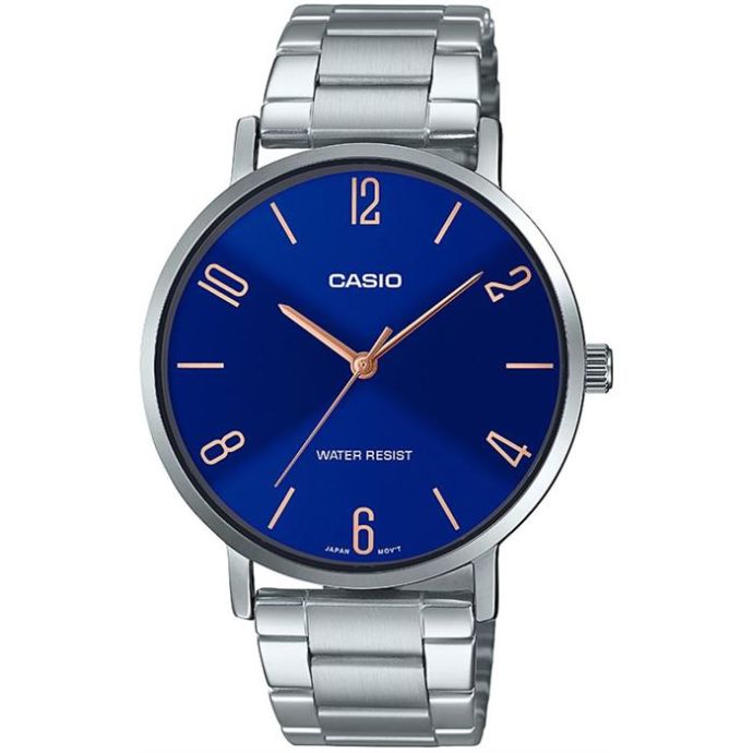 Casio MTP-VT01D-2B2UDF ERKEK KOL SAATİ - 1