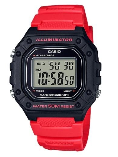 Casio W-218H-4BVDF Erkek Kol Saati - Casio