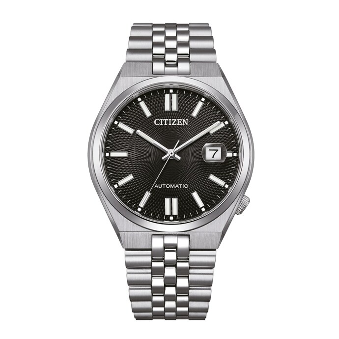Citizen Tsuyosa NK0020-55E Gümüş-Siyah Erkek Kol Saati - 1