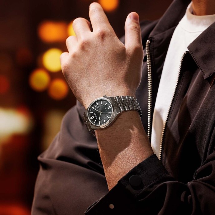 Citizen Tsuyosa NK0020-55E Gümüş-Siyah Erkek Kol Saati - 2