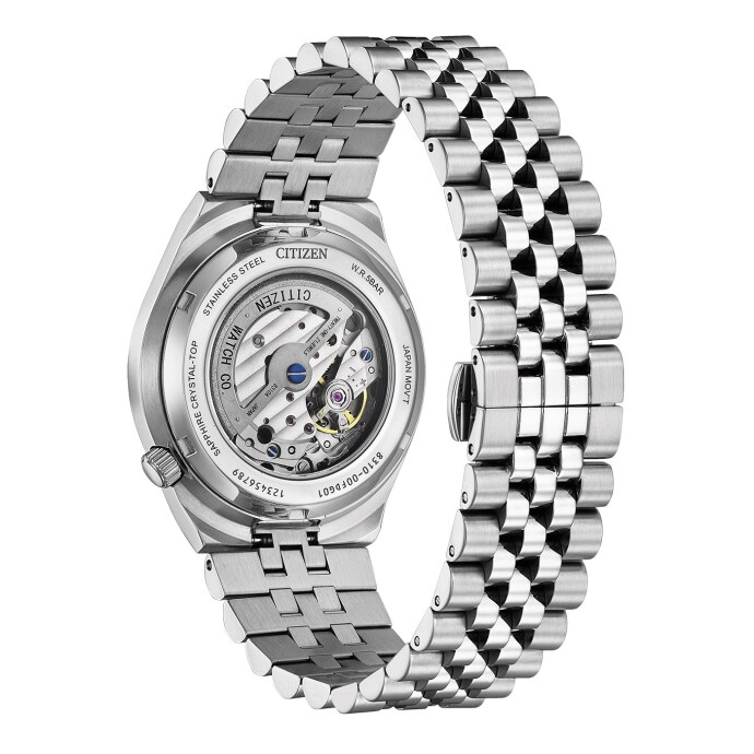 Citizen Tsuyosa NK0020-55E Gümüş-Siyah Erkek Kol Saati - 4