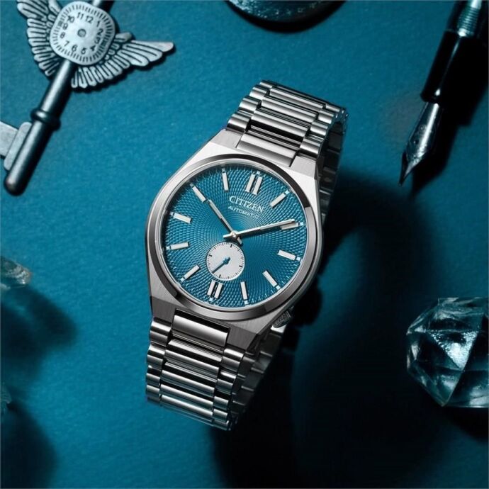 Citizen Tsuyosa Small Second NK5010-51L Erkek Kol Saati - 4