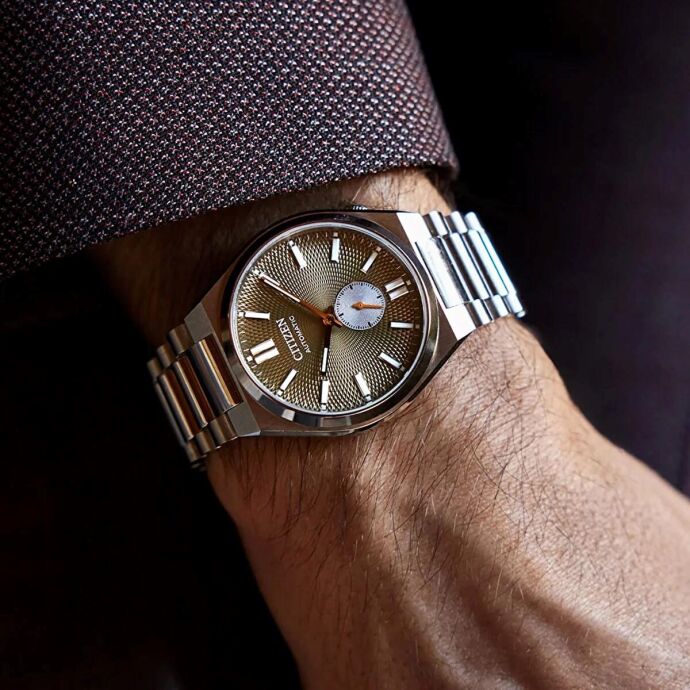 Citizen Tsuyosa Small Second NK5010-51X Erkek Kol Saati - 4