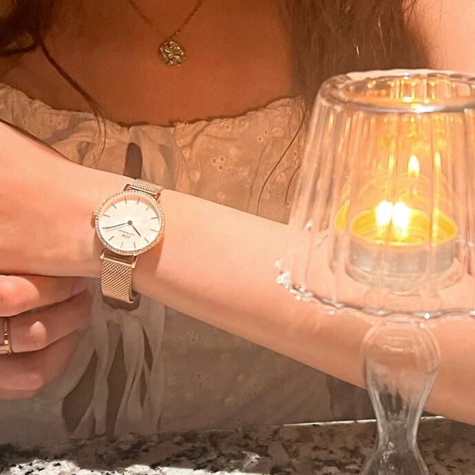 DW00600673 Rose Gold Kadın Kol Saati - 4