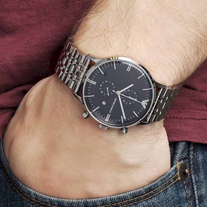 Emporio Armani AR1648 Erkek Kol Saati - 4