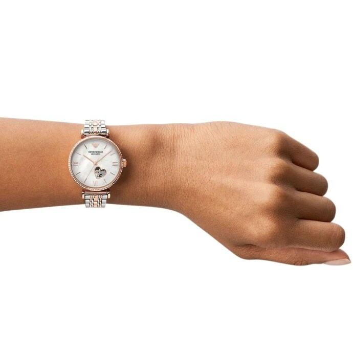 Emporio Armani AR60049 Otomatik Kadın Kol Saati - 5