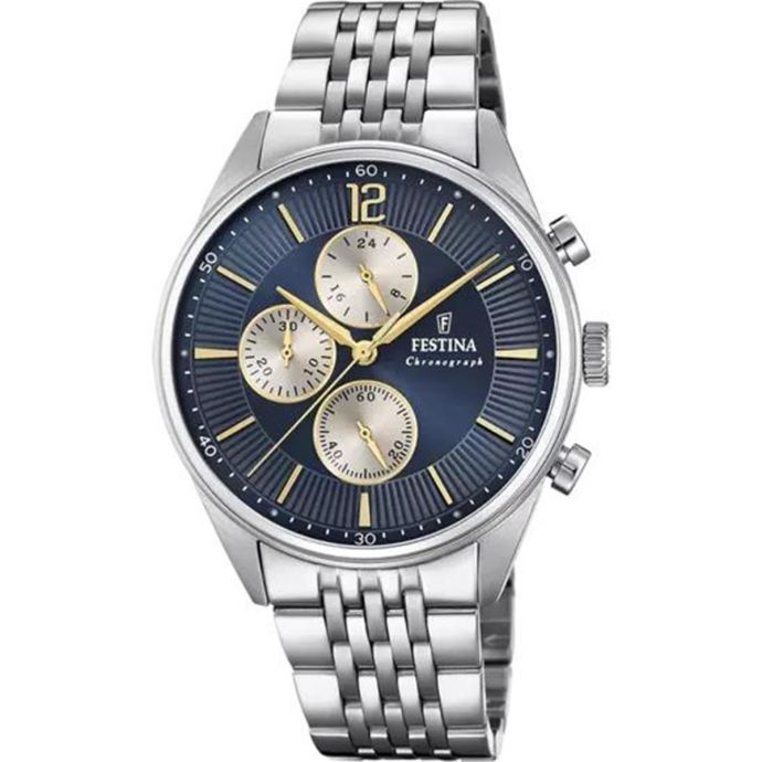 Festina F20285-7 Timeless Chronograph Erkek Kol Saati - 1