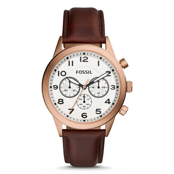 Fossil BQ2374 Erkek Kol Saati ve JA6732-711 Erkek Bileklik Hediye Seti - 2