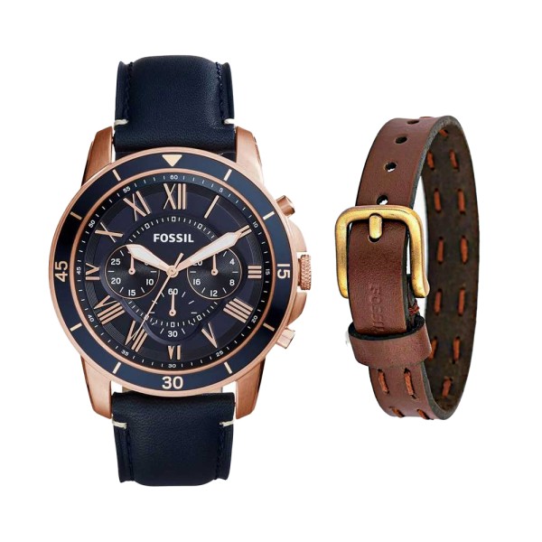 Fossil FS5237 Erkek Kol Saati Bileklik Hediyeli - Fossil