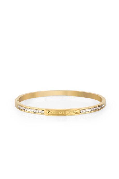Michael Kors Altın Renk Taşlı Logo Detaylı Kadın Bileklik - 1