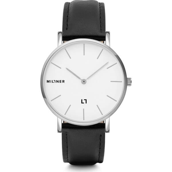 Millner Hall?eld Kol Saati Silver Black 39 mm - 1