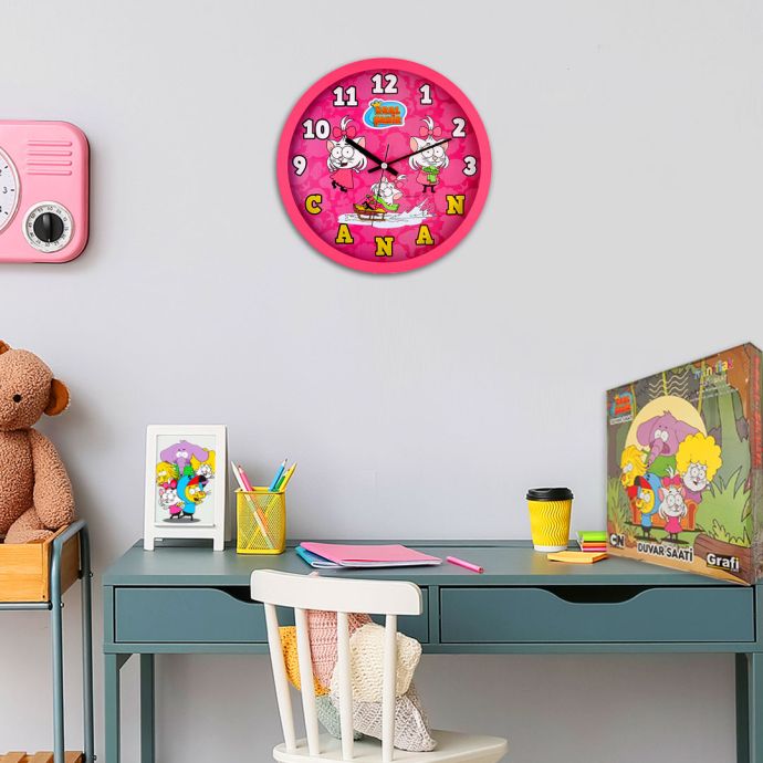 MiniFlak Lisanslı Kral Şakir KS-2541 Duvar Saati - 2