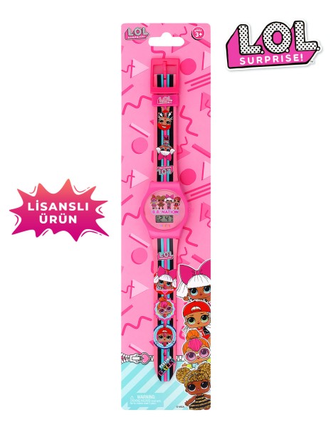 MiniFlak Lisanslı L.O.L SURPRISE! LOL7153 Çocuk Kol Saati - Thumbnail