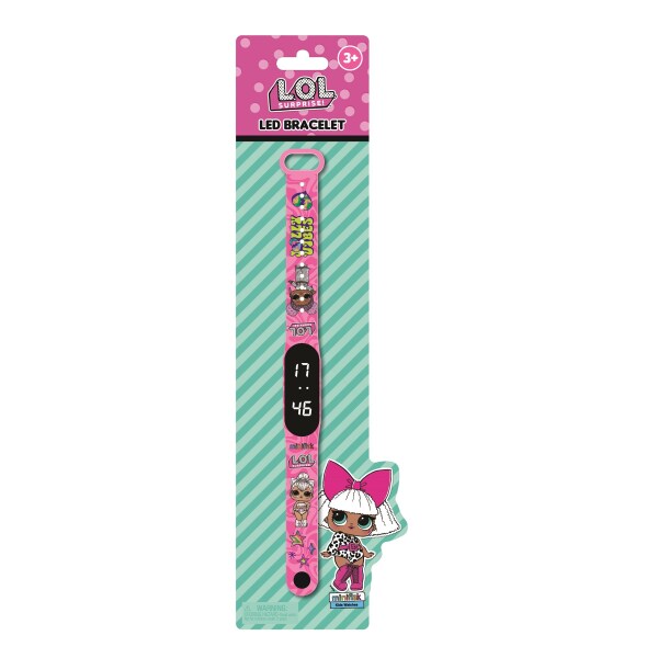 Miniflak LOL Surprise! Lisanslı LOL6001 Pembe Bileklik Led Çocuk Saati - 1