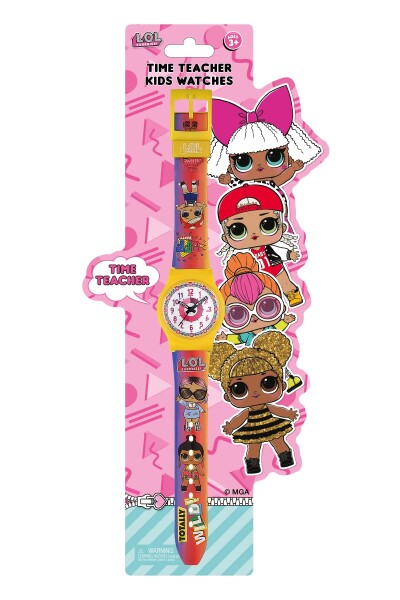 Miniflak LOL Surprise! lisanslı LOL7519 Pembe-Mavi Çocuk Kol Saati - 1