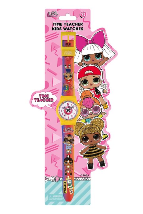 Miniflak LOL Surprise! lisanslı LOL7519 Pembe-Mavi Çocuk Kol Saati - 1