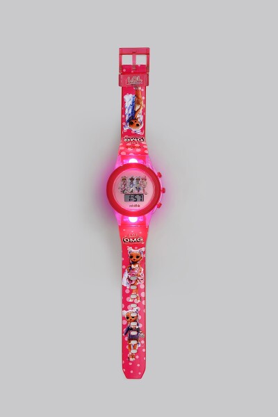 Miniflak LOL Surprise! Lisanslı OMG7221 Pembe Işık Çocuk Kol Saati - 3