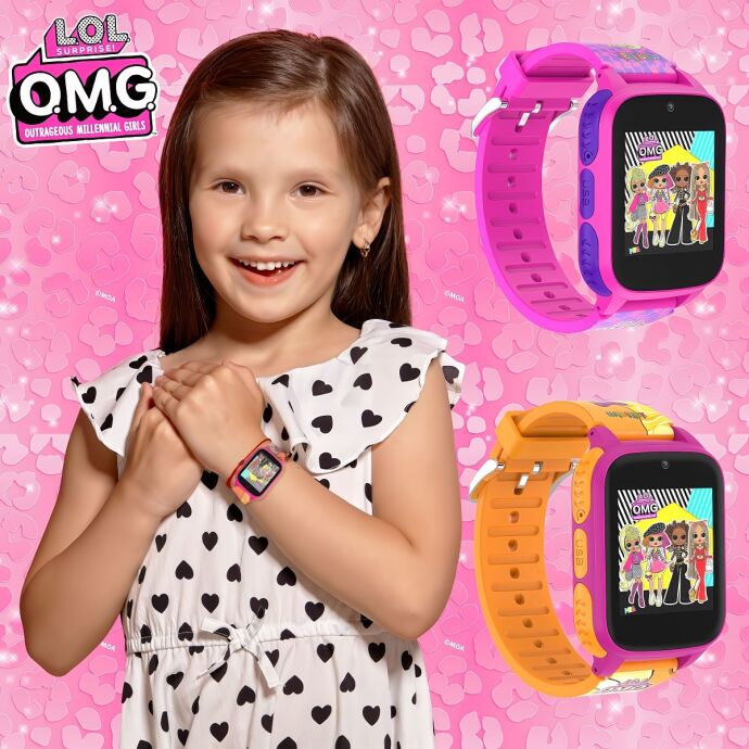MiniFlak L.O.L Surprise! LOL012OMG Sarı Kamera Bluetoothlu 26 Oyunlu Çocuk Saati(Takip Özelliği Yok) - 3