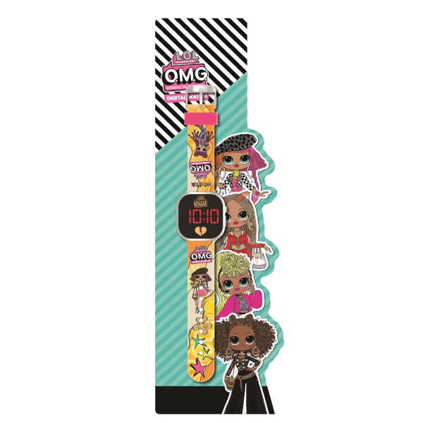 Miniflak LOL Surprise! OMG Lisanslı OMG8003 Lacivert Square Led Çocuk Saati - MiniFlak