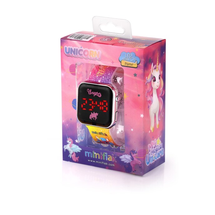 Miniflak Unicorn MFU8001 Square Led Çocuk Saati - 3