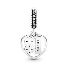 Pandora 18 Yıllık Aşk Charm 797262CZ - 4