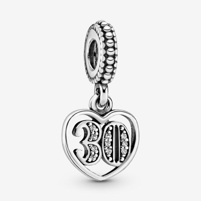 Pandora 30. Yıl Kutlama Sallantılı Charm 791287CZ - 2