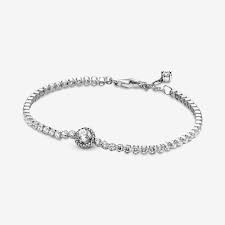 Pandora 599416C01 18cm-Işıltılı Hale Tenis Bilekliği - 1