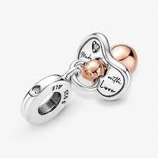 Pandora 781490C01-Bebek Emziği Sallantılı Charm - 2
