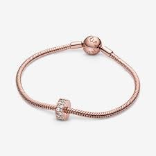 Pandora 781817CZ-Şeffaf Pavé Klips Charm - 3