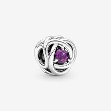 Pandora 790065C02-Mor Sonsuzluk Sarmalı Charm - 1