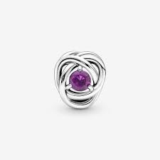 Pandora 790065C02-Mor Sonsuzluk Sarmalı Charm - 2
