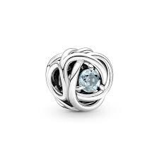 Pandora 790065C09 - Deniz Mavisi Sonsuzluk Sarmalı Charm - 1