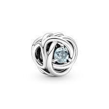 Pandora 790065C09 - Deniz Mavisi Sonsuzluk Sarmalı Charm - 1