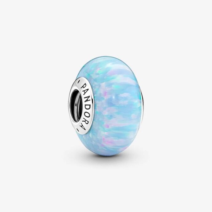 Pandora 791691C01-Yanardöner Okyanus Mavisi Charm - 5