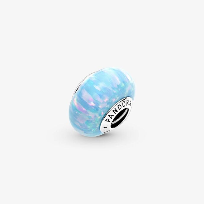 Pandora 791691C01-Yanardöner Okyanus Mavisi Charm - 8
