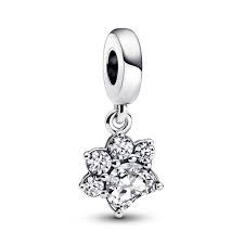 Pandora 792247C01-Işıltılı Pati İzi Sallantılı Charm - 1