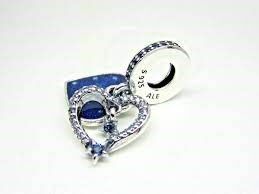 Pandora 792356C01 - Kayan Yıldız Kalp Çift Sallantılı Charm - 3
