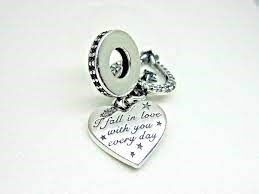 Pandora 792356C01 - Kayan Yıldız Kalp Çift Sallantılı Charm - 5