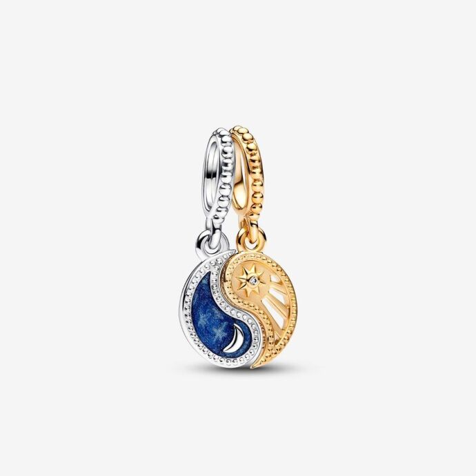 Pandora Ayrılabilir Güneş ve Ay Sallantılı Charm 762678C01 - 2